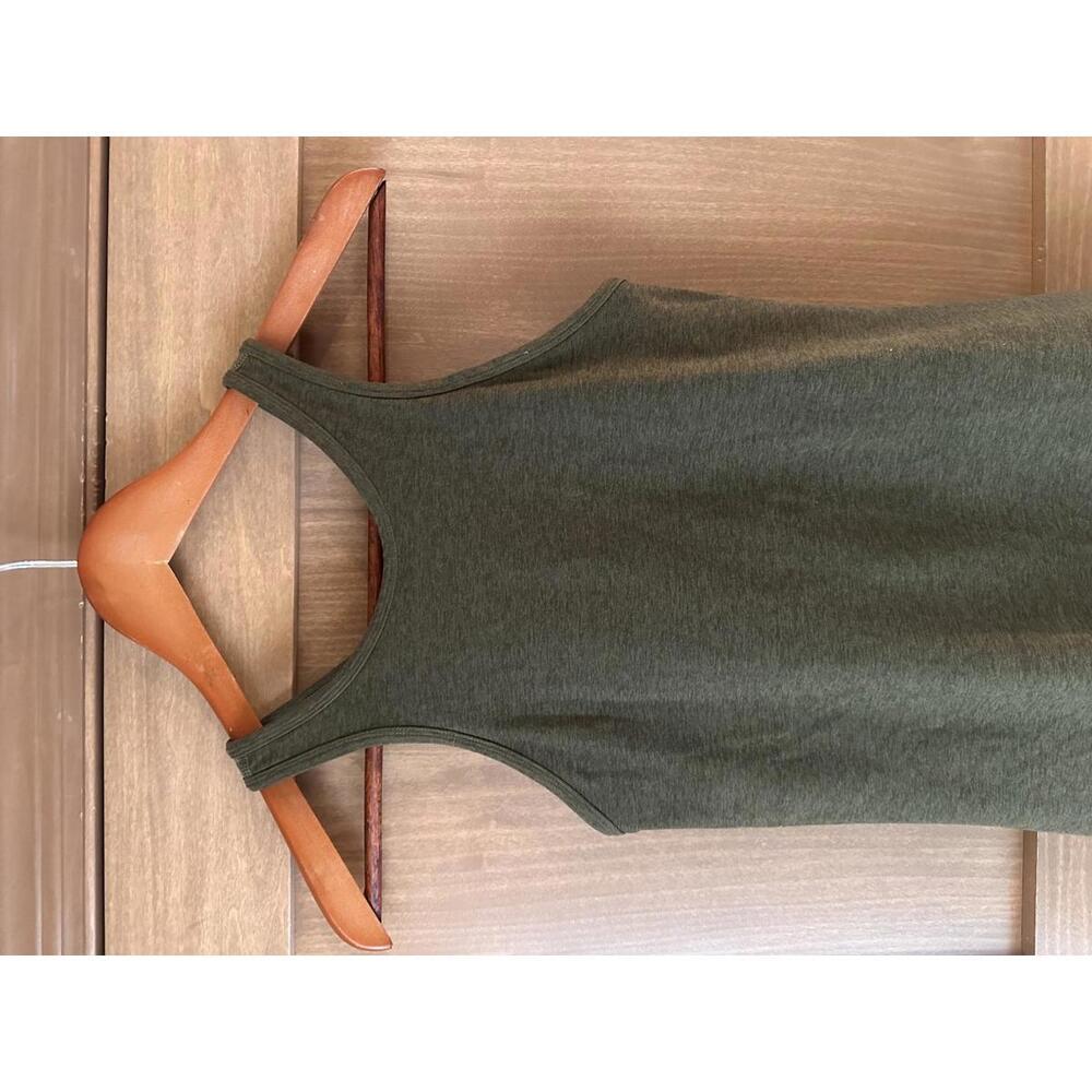 Beyond Yoga Spacedye Under Lock And Key Dress Heather Olive Green Women’s Medium - Picture 3 of 12
